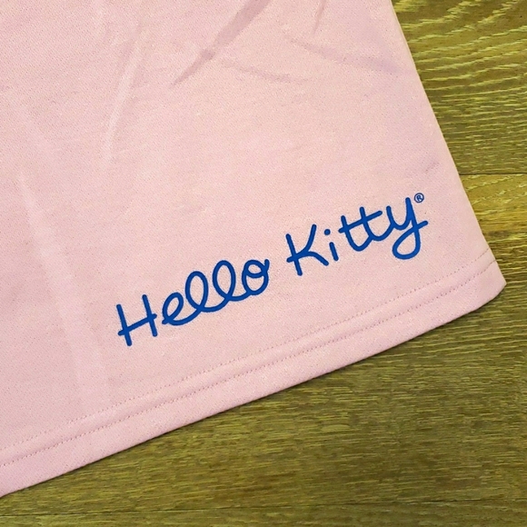 HELLO KITTY 😺  mermaid sweatpant shorts - Picture 4 of 5